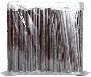 100 Pcs Individually Packaged Black Plastic Extra Long Flexible Disposable Drinking Straws,Coffee Stirrers.Disposable Plastic Drink Stirrer Sticks Safety Two-hole coffee straw (7inch) 100 Pcs Individually Packaged Black Plastic Extra Long Flexible Disposable Drinking Straws,Coffee Stirrers.Disposable Plastic Drink Stirrer Sticks Safety Two-hole coffee straw (7inch)