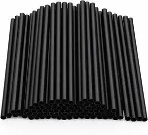 100 Pcs Black Cocktail Straws, 5.12 Inch Short Disposable Plastic Drink Straws Small Short Drinking Straw for Whiskey Bar Club Cocktail Cold Drinks, Cups Travel Mugs Crafts Home Bars Use 100 Pcs Black Cocktail Straws, 5.12 Inch Short Disposable Plastic Drink Straws Small Short Drinking Straw for Whiskey Bar Club Cocktail Cold Drinks, Cups Travel Mugs Crafts Home Bars Use
