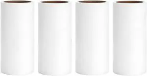 Lint Roller Refills 4 inch Extra Sticky Pet Hair Roller Replacement Refills Only, Inside Diameter 1.5 inch, 60 Sheets per Roll (Pack of 4, Total 240 Sheets) Lint Roller Refills 4 inch Extra Sticky Pet Hair Roller Replacement Refills Only, Inside Diameter 1.5 inch, 60 Sheets per Roll (Pack of 4, Total 240 Sheets)