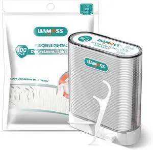 Dental Floss Dispenser-Adult Unbreakable and Shred-Resistant Flossers-188 Count Professional Toothpicks Sticks-Perfect Dental Tools for Super Clean Teeth Dental Floss Dispenser-Adult Unbreakable and Shred-Resistant Flossers-188 Count Professional Toothpicks Sticks-Perfect Dental Tools for Super Clean Teeth