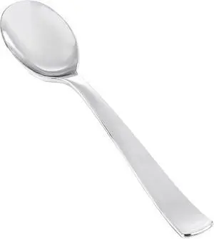 YOUBET 50PCS Silver Plastic Spoons for Party Dinners Wedding YOUBET 50PCS Silver Plastic Spoons for Party Dinners Wedding