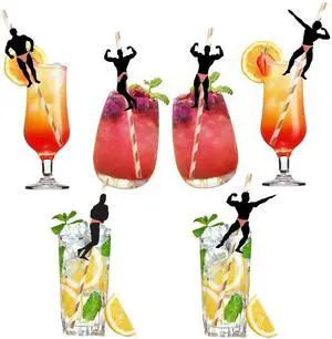 Bachelorette Naughty Straws, Stripper Pole Dancer Straw,24pcs Bachelorette Party Naughty Nye Paper Straw for Hens Girls Night Adults,Dancing MEN Confetti Thick Straws Ladies Bridal Shower Decoration Bachelorette Naughty Straws, Stripper Pole Dancer Straw,24pcs Bachelorette Party Naughty Nye Paper Straw for Hens Girls Night Adults,Dancing MEN Confetti Thick Straws Ladies Bridal Shower Decoration