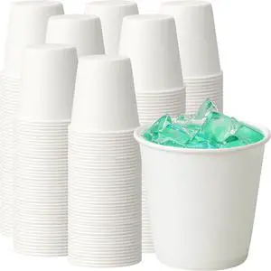 100 Pack 3 oz Paper Cups, Small Coffee Cups, Disposable Mini Bathroom Mouthwash Cups, Suitable for Party, Picnic, Travel, and Events 100 Pack 3 oz Paper Cups, Small Coffee Cups, Disposable Mini Bathroom Mouthwash Cups, Suitable for Party, Picnic, Travel, and Events