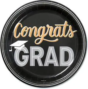 American Greetings Graduation Party Supplies, Paper Dinner Plates (36-Count) American Greetings Graduation Party Supplies, Paper Dinner Plates (36-Count)