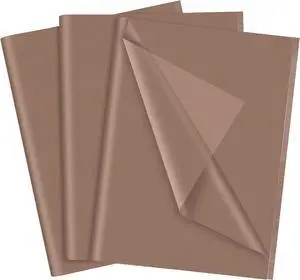 NEBURORA 60 Sheets Brown Tissue Paper Set Gift Wrap Paper(Brown) NEBURORA 60 Sheets Brown Tissue Paper Set Gift Wrap Paper(Brown)