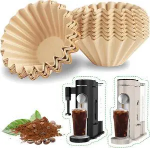 150 Pcs Disposable Coffee Filters for Ninja Coffee Maker PB051 and PB041 150 Pcs Disposable Coffee Filters for Ninja Coffee Maker PB051 and PB041