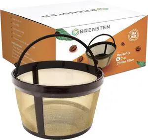 4-6 Cup Reusable Filter Basket With Closed Bottom Fits MrCoffee Coffee Maker and Brewer - Permanent Filter Replacement Compatible With Mr Coffee Gold Basket-Style Filters 1-Pack 4-6 Cup Reusable Filter Basket With Closed Bottom Fits MrCoffee Coffee Maker and Brewer - Permanent Filter Replacement Compatible With Mr Coffee Gold Basket-Style Filters 1-Pack