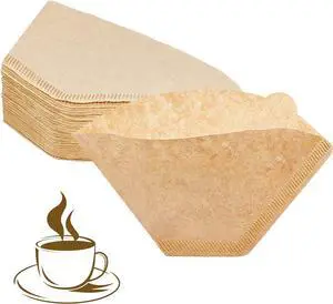 YQL #2 Cone Coffee Filter, 200 Count Coffee Filters 2 Cone Paper, Unbleached Disposable Coffee Filters Fit for Drip Coffee Maker YQL #2 Cone Coffee Filter, 200 Count Coffee Filters 2 Cone Paper, Unbleached Disposable Coffee Filters Fit for Drip Coffee Maker