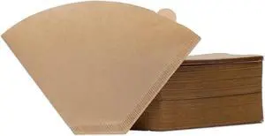 Coffee Filter #2, 200 Count Unbleached Disposable Cone Paper Coffee Filters, Natural Brown Number 2 Coffee Filters for Pour Over Coffee Maker and Drip Coffee Makers, 2-6 Cup Coffee Filter #2, 200 Count Unbleached Disposable Cone Paper Coffee Filters, Natural Brown Number 2 Coffee Filters for Pour Over Coffee Maker and Drip Coffee Makers, 2-6 Cup