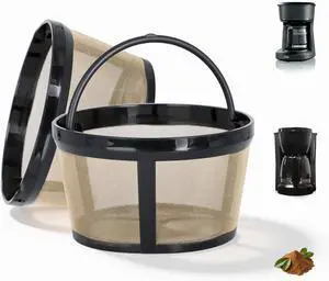 Reusable Coffee Filters Compatible with Mr 4 Cup 5 Cup Coffee Maker, 2 PACK Reusable Coffee Filters Compatible with Mr 4 Cup 5 Cup Coffee Maker, 2 PACK