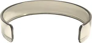 Rehabilitation Advantage Snap-on Food Guard for 8.5 9.5 Inch Plates, Smoked Rehabilitation Advantage Snap-on Food Guard for 8.5 9.5 Inch Plates, Smoked