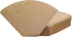 #4 Cone Coffee Filter 8-12 cup, Unbleached Natural Paper, No Blowout, Disposable for Pour Over and Drip Coffee Maker, 100 Count #4 Cone Coffee Filter 8-12 cup, Unbleached Natural Paper, No Blowout, Disposable for Pour Over and Drip Coffee Maker, 100 Count