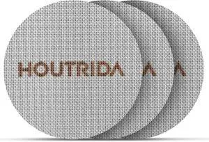 3Pack 53.3mm Puck Screen, Reusable 150m Metal Espresso Puck 3Pack 53.3mm Puck Screen, Reusable 150m Metal Espresso Puck