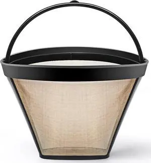 Reusable #4 Cone Coffee Filter Basket for Cuisinart Coffee Makers Cuisinart Coffee Accessories - 1 Pack Permanent Replacement for Cuisinart Coffee Brewers Reusable #4 Cone Coffee Filter Basket for Cuisinart Coffee Makers Cuisinart Coffee Accessories - 1 Pack Permanent Replacement for Cuisinart Coffee Brewers
