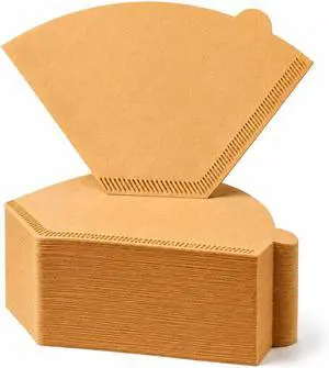 #2 Cone Coffee Filters 2-6 cup, 200 Count Disposable Coffee Filters # 2, Unbleached Natural Paper Filters for Pour Over and Drip Coffee Maker #2 Cone Coffee Filters 2-6 cup, 200 Count Disposable Coffee Filters # 2, Unbleached Natural Paper Filters for Pour Over and Drip Coffee Maker