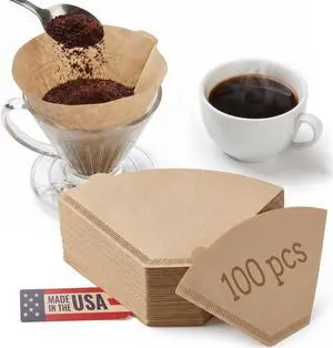 #4 Cone Coffee Filter (Natural Unbleached, 100) #4 Cone Coffee Filter (Natural Unbleached, 100)