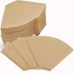 Coffee Filter #4,Cone Coffee Filter 8-12 Cups, Disposable Coffee Filters Paper for Smooth and Clean Taste, Pour Over and Coffee Maker (Natural Unbleached, #4 U-shaped 100 Count) Coffee Filter #4,Cone Coffee Filter 8-12 Cups, Disposable Coffee Filters Paper for Smooth and Clean Taste, Pour Over and Coffee Maker (Natural Unbleached, #4 U-shaped 100 Count)
