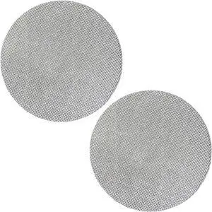 2 Pack 53.3mm Espresso Puck Screen, Reusable Coffee Filter Screen for Portafilter Filter Basket, 1.7mm Thickness 150m 316 Stainless Steel, Compatible with Espresso Machine 2 Pack 53.3mm Espresso Puck Screen, Reusable Coffee Filter Screen for Portafilter Filter Basket, 1.7mm Thickness 150m 316 Stainless Steel, Compatible with Espresso Machine