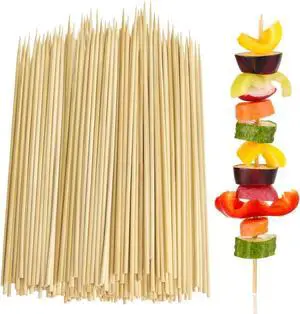 JapanBargain 3775, BBQ Bamboo Skewers for Grilling Shish Kabob Grill Fruit Corn Chocolate Fountain Cocktail Picks Long Toothpicks for Appetizers, 12 inch, 75pcs JapanBargain 3775, BBQ Bamboo Skewers for Grilling Shish Kabob Grill Fruit Corn Chocolate Fountain Cocktail Picks Long Toothpicks for Appetizers, 12 inch, 75pcs