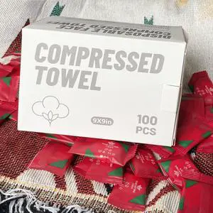 100 Pcs Mini Compressed Towels, Disposable Face Compressed Towel, Compressed Hand Wipe, Camping towel, Portable Compressed Coin Tissue for Travel/Home/Outdoor Activities (Individual packaging) 100 Pcs Mini Compressed Towels, Disposable Face Compressed Towel, Compressed Hand Wipe, Camping towel, Portable Compressed Coin Tissue for Travel/Home/Outdoor Activities (Individual packaging)