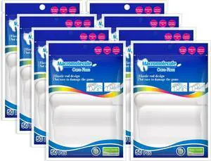 400 Count Dental Floss Picks - 8 Portable Bags of 50 - Comes with a Portable Travel Case - Strong & Smooth Tooth Picks Flossers for Family Home Travel 400 Count Dental Floss Picks - 8 Portable Bags of 50 - Comes with a Portable Travel Case - Strong & Smooth Tooth Picks Flossers for Family Home Travel