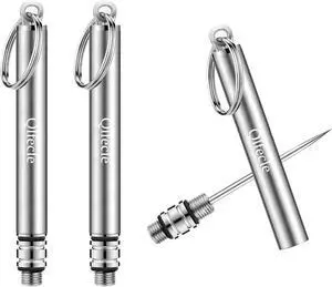 Portable Mini Titanium Toothpicks Holder, 2 Pieces Stainless Steel Metal Toothpicks Reusable Toothpick for Home Outdoor Portable Mini Titanium Toothpicks Holder, 2 Pieces Stainless Steel Metal Toothpicks Reusable Toothpick for Home Outdoor