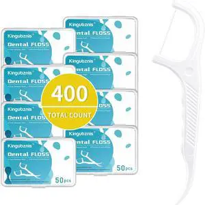 400 Count Dental Floss Picks Non-Slip Grip Handle,Non-Breakable Tooth Picks Flossers Includes 8 Portable Cases,Family Restaurant Bulk Pack 400 Count Dental Floss Picks Non-Slip Grip Handle,Non-Breakable Tooth Picks Flossers Includes 8 Portable Cases,Family Restaurant Bulk Pack