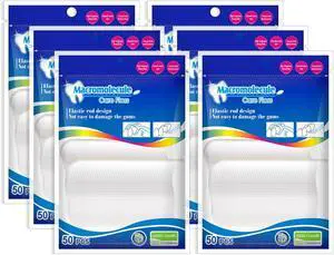300 Count Dental Floss Picks - 6 Portable Bags of 50 - Comes with a Portable Travel Case - Strong & Smooth Tooth Picks Flossers for Family Home Travel 300 Count Dental Floss Picks - 6 Portable Bags of 50 - Comes with a Portable Travel Case - Strong & Smooth Tooth Picks Flossers for Family Home Travel