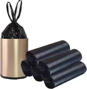Small Black Trash Bags,Small Garbage Bags,100 Counts,Thicke,4 Gallon,Handle Small Black Trash Bags,Small Garbage Bags,100 Counts,Thicke,4 Gallon,Handle