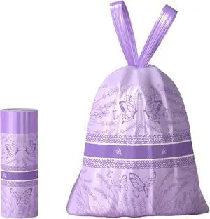 Freshlix 4 Gallon Small Trash Bags No-Tearing Drawstring Strong Garbage Bags Lightly Scented Bathroom Trash Bag 31 Count for Home, Office, Kitchen, Outdoor Camping Freshlix 4 Gallon Small Trash Bags No-Tearing Drawstring Strong Garbage Bags Lightly Scented Bathroom Trash Bag 31 Count for Home, Office, Kitchen, Outdoor Camping