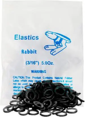 LA MIERE Non latex 100P Black Orthodontic Elastics Dental Rubber Bands Intraoral Black Elastic Bands (Medium, 5 Oz, 3/16" (4.8mm)) LA MIERE Non latex 100P Black Orthodontic Elastics Dental Rubber Bands Intraoral Black Elastic Bands (Medium, 5 Oz, 3/16" (4.8mm))