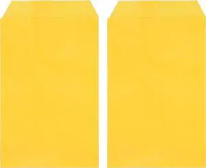 Quotidian Lemon Yellow Greaseproof Paper Bags 2.75x4.5 in, 100 Count Quotidian Lemon Yellow Greaseproof Paper Bags 2.75x4.5 in, 100 Count
