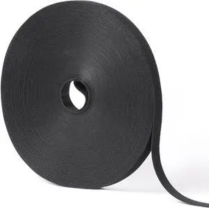 1/2in x 100ft Hook and Loop Roll | Double-Sided Strips, Self-Gripping Straps | Reusable Multi-Purpose Wrap Fasteners for Home, Office, Data Center, and More 1/2in x 100ft Hook and Loop Roll | Double-Sided Strips, Self-Gripping Straps | Reusable Multi-Purpose Wrap Fasteners for Home, Office, Data Center, and More