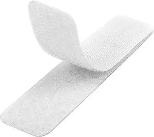 16 Sets 1 x 4 Inch Hook and Loop Tape Sticky Back - Heavy Duty Double-Sided Adhesive Strips - Strong Fastener for Home, Office, Indoor & Outdoor Use(White) 16 Sets 1 x 4 Inch Hook and Loop Tape Sticky Back - Heavy Duty Double-Sided Adhesive Strips - Strong Fastener for Home, Office, Indoor & Outdoor Use(White)