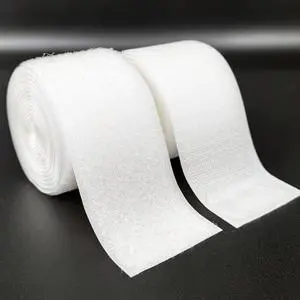 Sew On Hook and Loop Strips, Strong Grip, 2'' x 6' | Non-Adhesive, Easy to Sew, Nylon Fabric Strip for Clothing Crafts, Button Alternative, Easy Stitch DIY Projects, White Sew On Hook and Loop Strips, Strong Grip, 2'' x 6' | Non-Adhesive, Easy to Sew, Nylon Fabric Strip for Clothing Crafts, Button Alternative, Easy Stitch DIY Projects, White