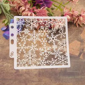 Snowflake Reusable Stencil for Painting | Textile Design, Wall Decoration, Window, Paper, Scrapbooking, Kids Crafting, Drawing & Lettering Aids Snowflake Reusable Stencil for Painting | Textile Design, Wall Decoration, Window, Paper, Scrapbooking, Kids Crafting, Drawing & Lettering Aids