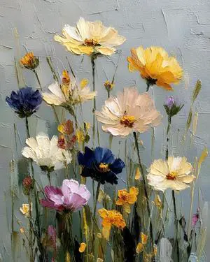 Wild Flowers Paint by Numbers Kit for Adults Beginner 16X20 inch | Adult Paint by Number Kits on Canvas, DIY Acrylic Oil Easy Painting by Numbers for Home Wall Decor (Without Frame) Wild Flowers Paint by Numbers Kit for Adults Beginner 16X20 inch | Adult Paint by Number Kits on Canvas, DIY Acrylic Oil Easy Painting by Numbers for Home Wall Decor (Without Frame)