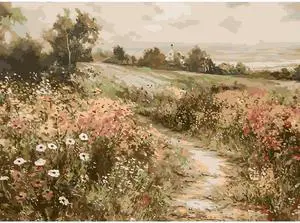 Paint by Numbers Wildflower DIY Painting On Canvas,by Number Landscape in Stained by Numbers Kit for Adults Beginner,Acrylic Simple Paint by Number Kits for Home Wall Decor 16 X 20 inch Paint by Numbers Wildflower DIY Painting On Canvas,by Number Landscape in Stained by Numbers Kit for Adults Beginner,Acrylic Simple Paint by Number Kits for Home Wall Decor 16 X 20 inch