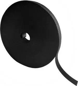 3/4 Inch x 50ft Black Hook and Loop Wrap Roll Tape Bundling Ties Fasten to Themselves|Reusable Multi-Purpose Cable Ties Double Sided Self-Gripping Strips for Home,Garden,Office,Data Center 3/4 Inch x 50ft Black Hook and Loop Wrap Roll Tape Bundling Ties Fasten to Themselves|Reusable Multi-Purpose Cable Ties Double Sided Self-Gripping Strips for Home,Garden,Office,Data Center