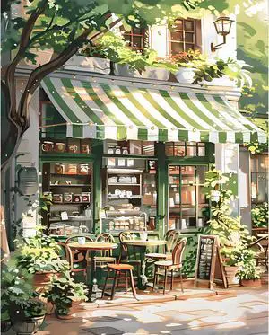 Paint by Numbers Kit for Adults, Cozy Café Number Painting Canvas Kit | DIY Acrylic Painting Set for Beginners, Stress Relief Relaxing Craft, Home Wall Decor, Holiday Gift for Adults, 16x20 Inch Paint by Numbers Kit for Adults, Cozy Café Number Painting Canvas Kit | DIY Acrylic Painting Set for Beginners, Stress Relief Relaxing Craft, Home Wall Decor, Holiday Gift for Adults, 16x20 Inch