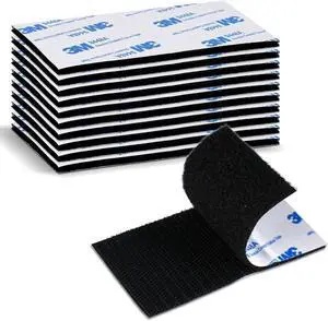 2''×4'' 10 Pairs Hook and Loop Pads with 3M 9448A Self Adhesive | Interlocking Strip Picture Hanging Strips Fastener Rug Gripper Double Sided Carpet Tape for Indoors Outdoors Home and Office 2''×4'' 10 Pairs Hook and Loop Pads with 3M 9448A Self Adhesive | Interlocking Strip Picture Hanging Strips Fastener Rug Gripper Double Sided Carpet Tape for Indoors Outdoors Home and Office