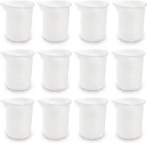 12 PCS 100 ml Silicone Measuring Cups for Resin Non-Stick Mixing Cups Glue Tools, Precise Scale for for Resin DIY Craft Jewelry Making 12 PCS 100 ml Silicone Measuring Cups for Resin Non-Stick Mixing Cups Glue Tools, Precise Scale for for Resin DIY Craft Jewelry Making
