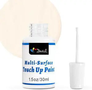 White Touch Up Paint - Multi Surface Touch Up Paint Pen, Scratch Repair for Wall, Door, Cabinets, Metal, Appliance, Wood, Furniture, 1.5 Fl Oz (Semi Gloss, Vanilla White) White Touch Up Paint - Multi Surface Touch Up Paint Pen, Scratch Repair for Wall, Door, Cabinets, Metal, Appliance, Wood, Furniture, 1.5 Fl Oz (Semi Gloss, Vanilla White)
