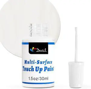 White Touch Up Paint - Multi Surface Touch Up Paint Pen, Scratch Repair for Wall, Door, Cabinets, Metal, Appliance, Wood, Furniture, 1.5 Fl Oz (Semi Gloss, Ivory) White Touch Up Paint - Multi Surface Touch Up Paint Pen, Scratch Repair for Wall, Door, Cabinets, Metal, Appliance, Wood, Furniture, 1.5 Fl Oz (Semi Gloss, Ivory)