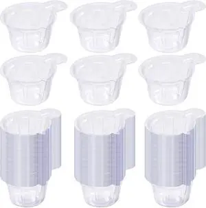 200Pcs 40ml Disposable Plastic Resin Mixing Cups Multipurpose Dispensing Cup for Mixing Paint, Stain, Epoxy, Resin (Clear) 200Pcs 40ml Disposable Plastic Resin Mixing Cups Multipurpose Dispensing Cup for Mixing Paint, Stain, Epoxy, Resin (Clear)