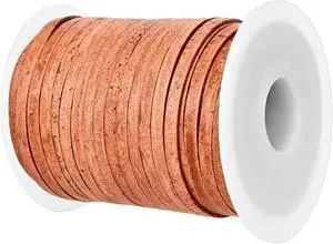 3mm Leather Cord, 1/8 inch Leather String Cord for Shoe Laces, Necklace, Bracelets, Jewelry Making, Crafting (3mm Light Brown Distressed 5Mtr) 3mm Leather Cord, 1/8 inch Leather String Cord for Shoe Laces, Necklace, Bracelets, Jewelry Making, Crafting (3mm Light Brown Distressed 5Mtr)