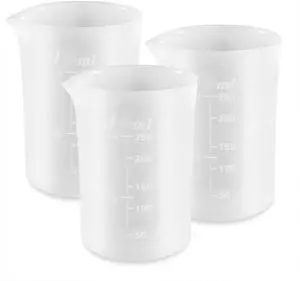 250 ml Silicone Measuring Cups for Resin Non-Stick Mixing Cups Glue Tools, Precise Scale for for Resin DIY Craft Jewelry Making, 3 PCS 250 ml Silicone Measuring Cups for Resin Non-Stick Mixing Cups Glue Tools, Precise Scale for for Resin DIY Craft Jewelry Making, 3 PCS