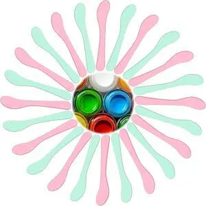 24 Pcs Plastic Paint Stir Sticks Pink and Green Reusable Mixing Sticks Facial Mask Cosmetic Spatula, 6 Inch DIY Crafts Tools for Mixing Resin, Liquid, Epoxy, Crafts 24 Pcs Plastic Paint Stir Sticks Pink and Green Reusable Mixing Sticks Facial Mask Cosmetic Spatula, 6 Inch DIY Crafts Tools for Mixing Resin, Liquid, Epoxy, Crafts
