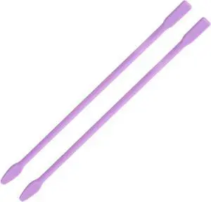 2 Pcs Silicone Stir Sticks 8 Inch Reusable Epoxy Stir Sticks Silicone Wax Stick for Epoxy Resin Paint Liquid Making Epoxy Tumbler Art DIY Projects, Purple 2 Pcs Silicone Stir Sticks 8 Inch Reusable Epoxy Stir Sticks Silicone Wax Stick for Epoxy Resin Paint Liquid Making Epoxy Tumbler Art DIY Projects, Purple