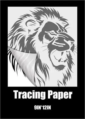 Tracing Paper 120 Sheets, 9 x 12 Inch Tracing Paper for Drawing | Transparent Vellum Papers, for Printer, Pencil Sketching Drawing, DIY Crafts, Wax Printing, Calligraphy Tracing Paper 120 Sheets, 9 x 12 Inch Tracing Paper for Drawing | Transparent Vellum Papers, for Printer, Pencil Sketching Drawing, DIY Crafts, Wax Printing, Calligraphy